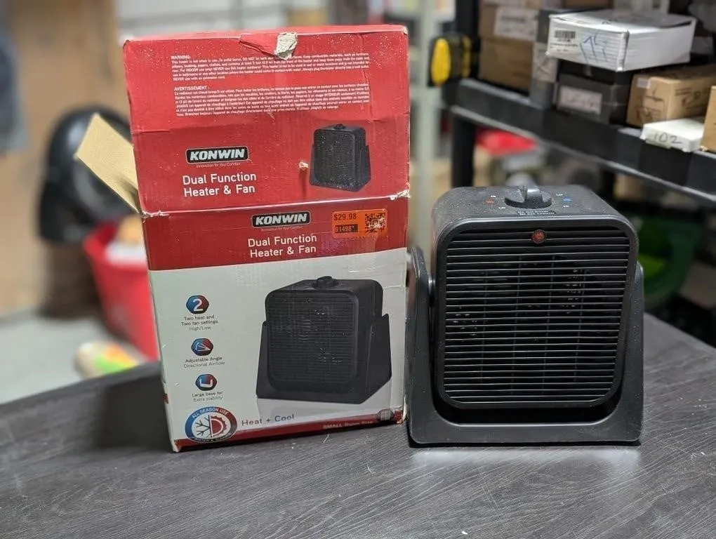 Konwin Dual Function Heater & Fan