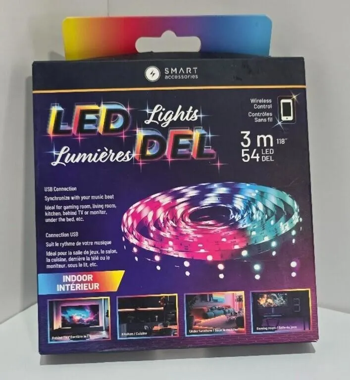 Smart LED strip lights