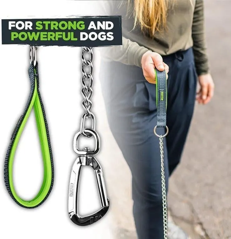 Heavy-Duty Chain Leash 4ft/6ft mix