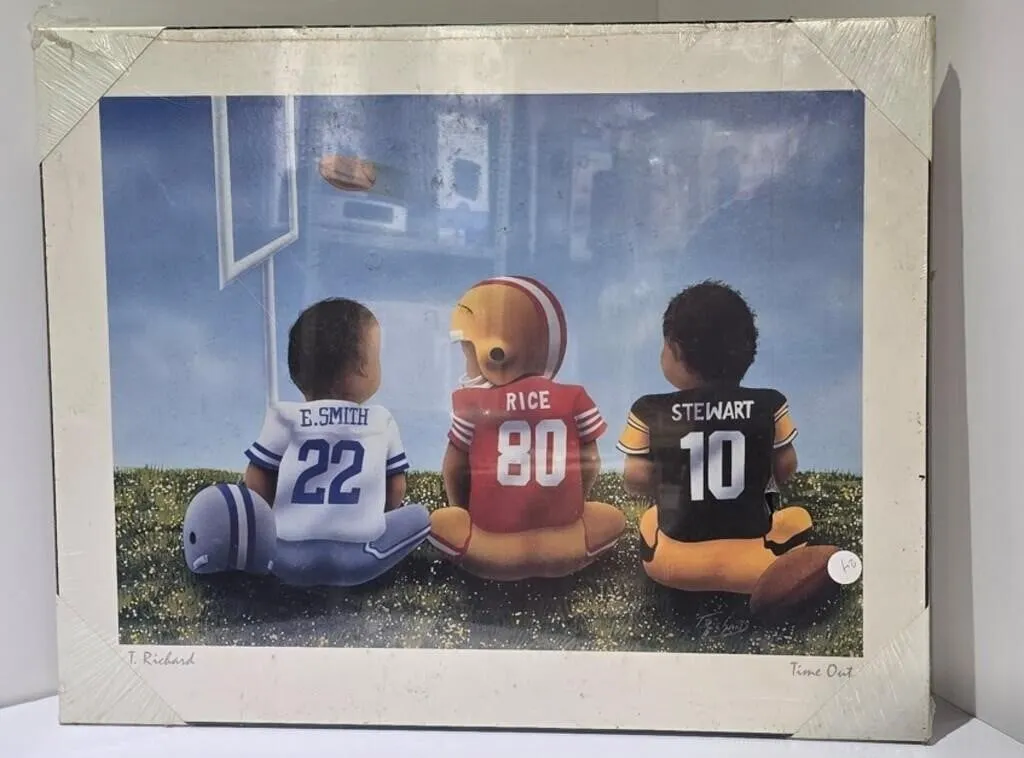 T. Richard NFL Football BABY BOY Nursery Sports Dh