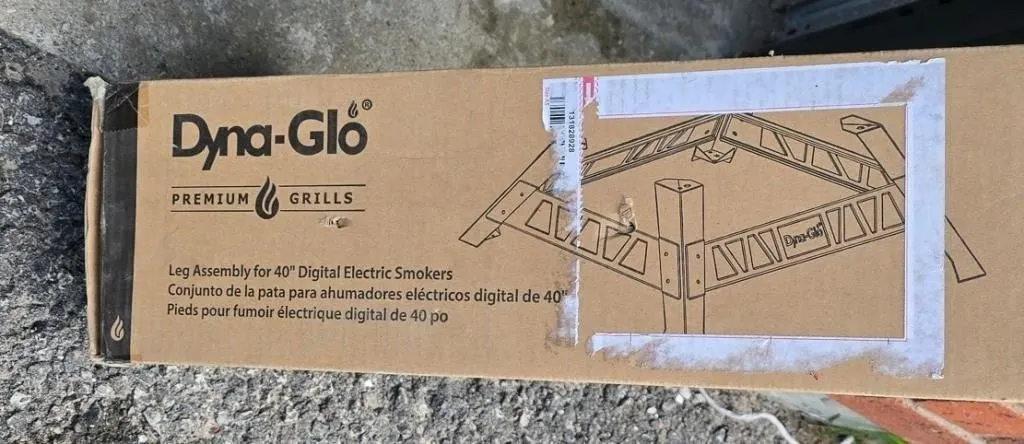 Dyna-Glo leg assembly kit designed for 40-inch ds