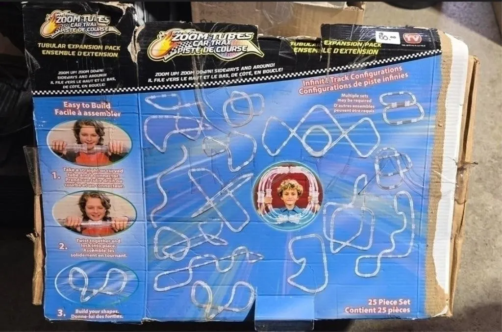 Zoom Tubes Car Trax Tubular Expansion Pack from td