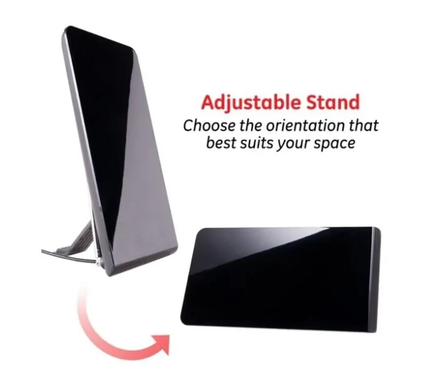 GE ProFlat Panel HDAntenna Black