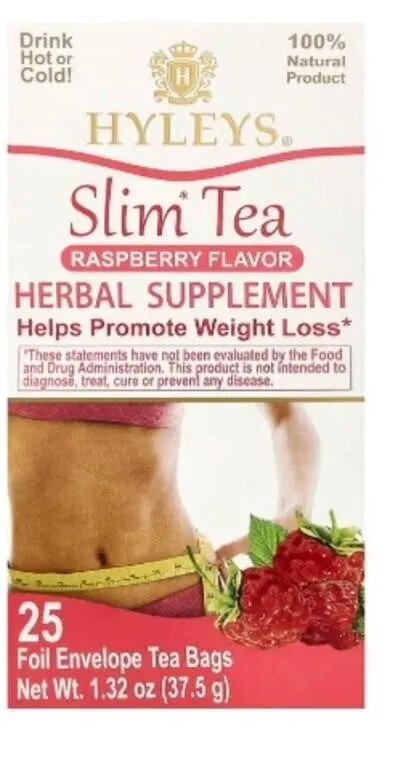 HYLEYS Slim Tea Berry Flavor - Weight Loss