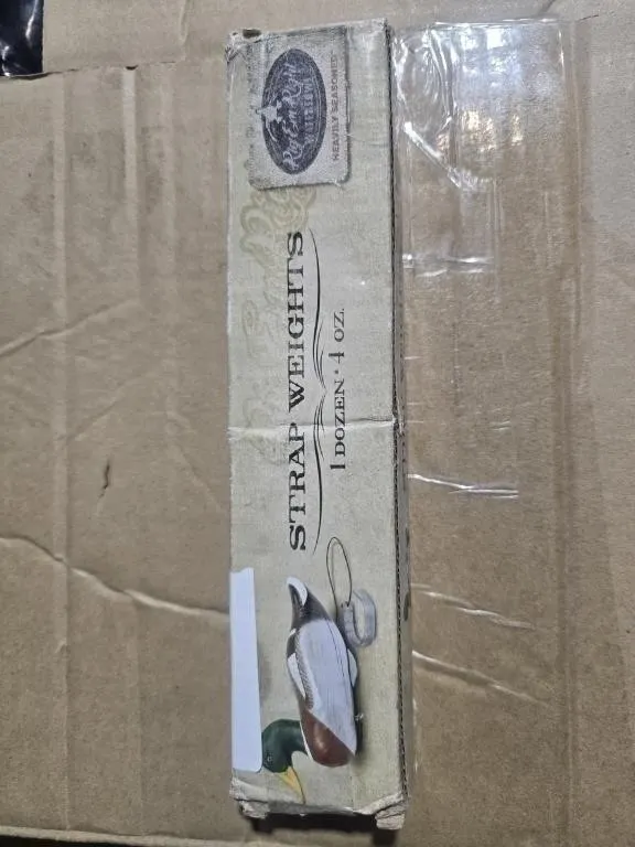 Zink Strap 4 Ounce Hunting Decoy Weights, 12 Pack
