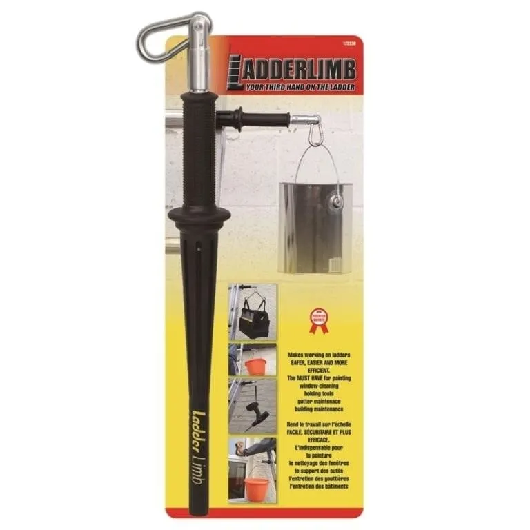 LadderLimb Ingenious Device Hands Free Ladder, Blk