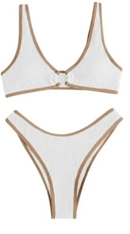 ZAFUL Women's Bikini Sets Two Piece Swimsuit Ladt