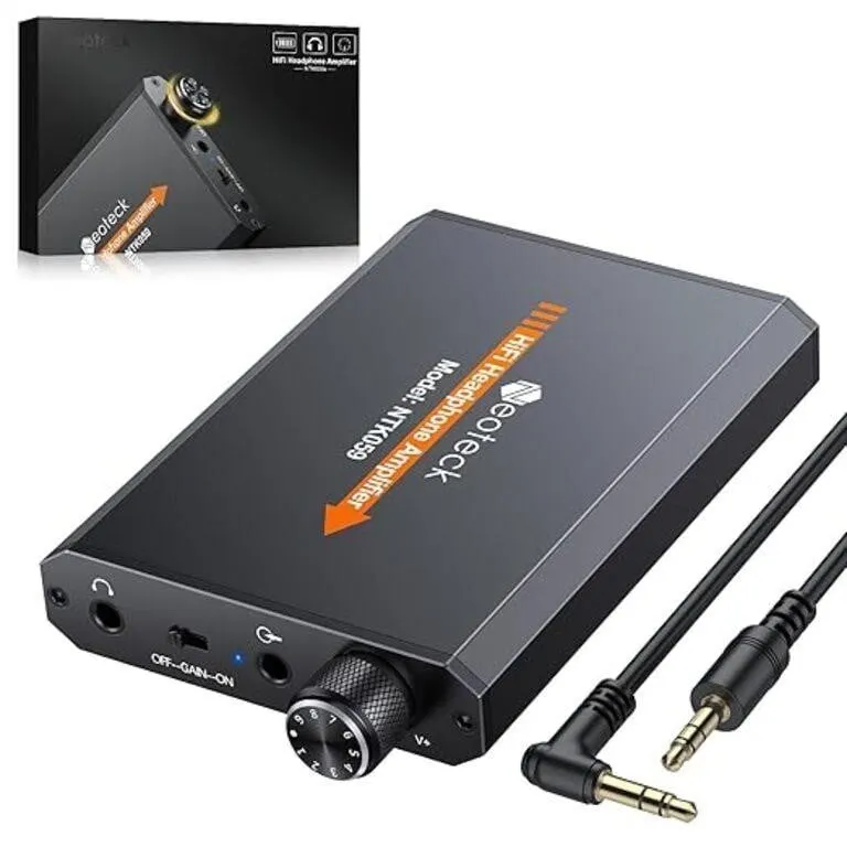 Neoteck 16-300 Ohm Portable Headphone Amplifier,3l