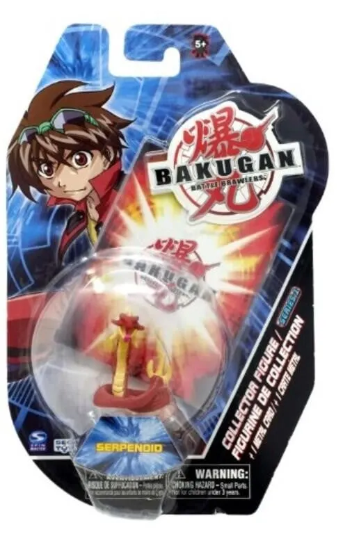 Bakugan Battle Brawlers Serpenoid PVC FIgure