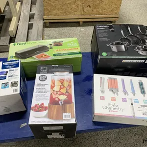 Pot Set, Food Saver, Hairstyle Kit & More
 UNRESERVED