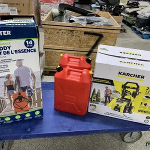 Kärcher Pressure Washer, (2) Jerry Cans & Gas Caddy
 UNRESERVED