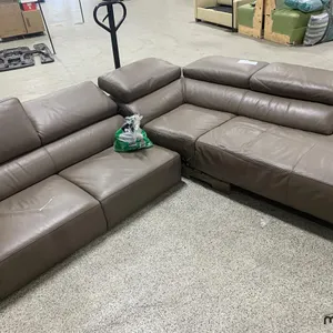 Brown Sectional Sofa
 UNRESERVED