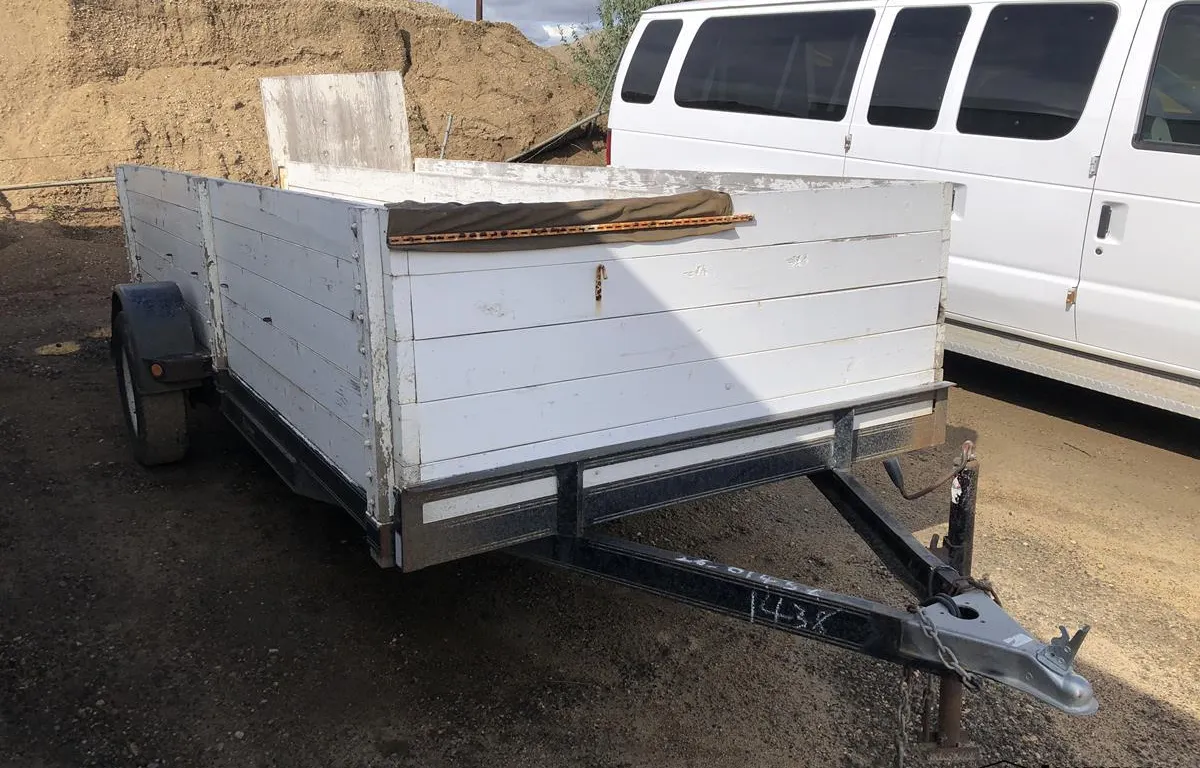IMPOUND UNIT: 2007 Rainbow Single-Axle Utility Flat Deck Trailer
UNRESERVED