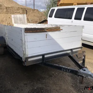 IMPOUND UNIT: 2007 Rainbow Single-Axle Utility Flat Deck Trailer
 UNRESERVED