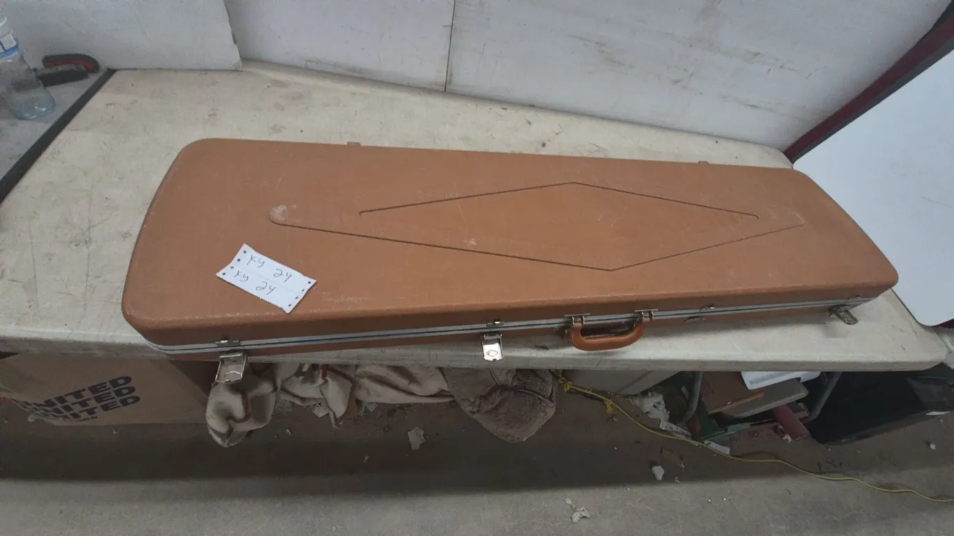 Gun Guard Brown Hard-Shell Gun Case with Foam Interior