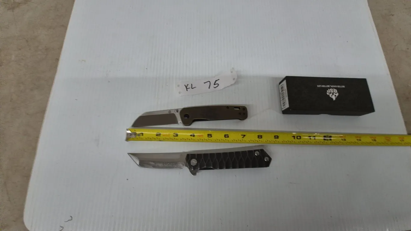 Two Folding Knives: CTSmart and QSP Penguin