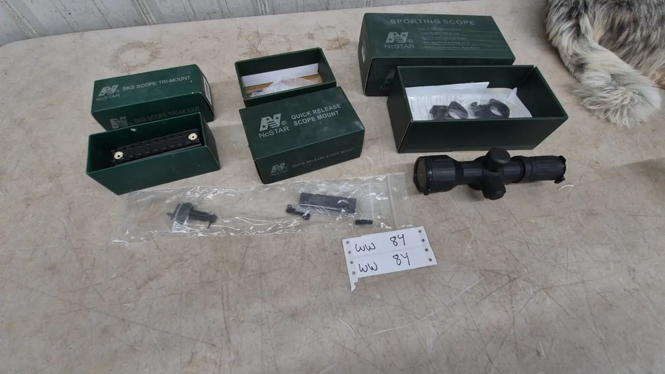NcSTAR 3-9×42RE Sporting Scope with Quick Release Mounts