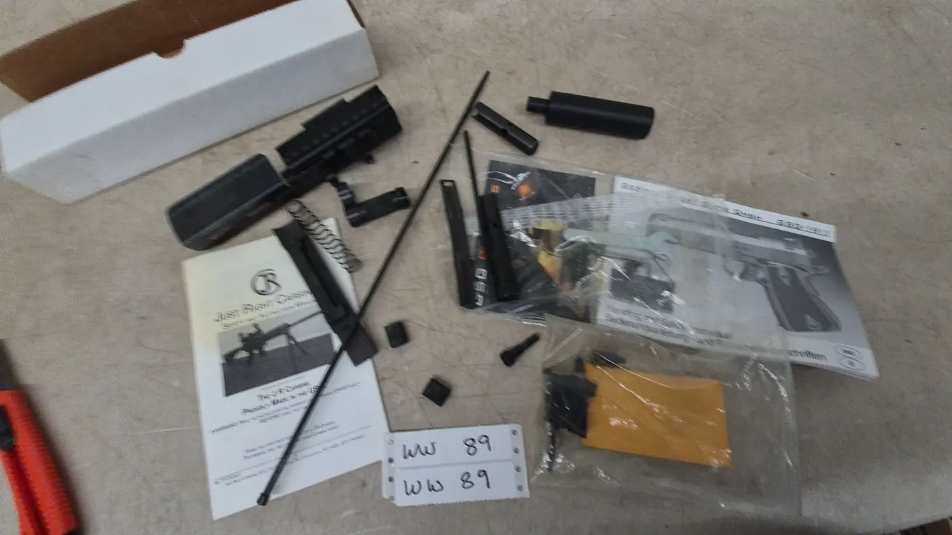 Just Right Carbine and GSG-1911 Parts, Manuals, and Accessories