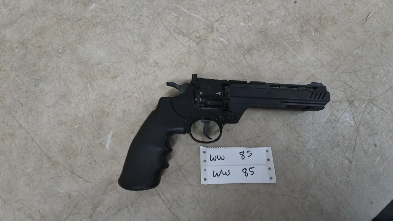 Crosman Vigilante CO2 Pellet and BB Revolver