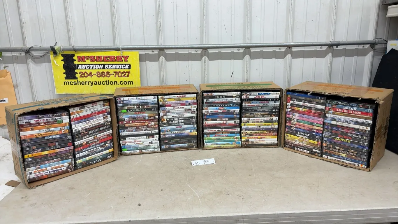 Large Collection of DVD’s