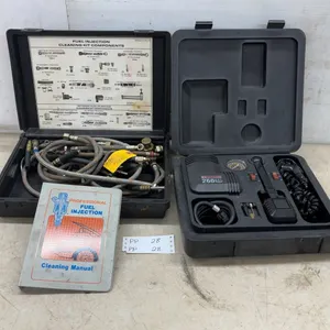Echlin Fuel Injection Cleaning Kit, Cleaning Manual, and 260 PSI Air Compressor