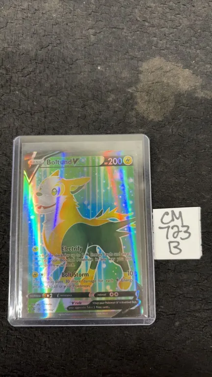 Pokémon Boltund Foil Card