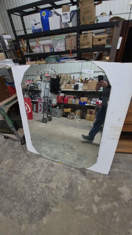 Vintage Etched Mirror 36”×48”