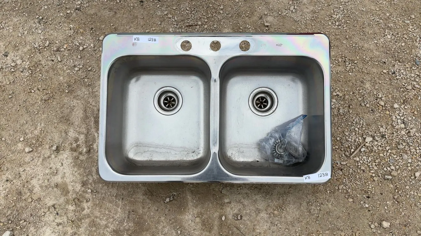 Stainless Steel Double Basin Kitchen Sink
