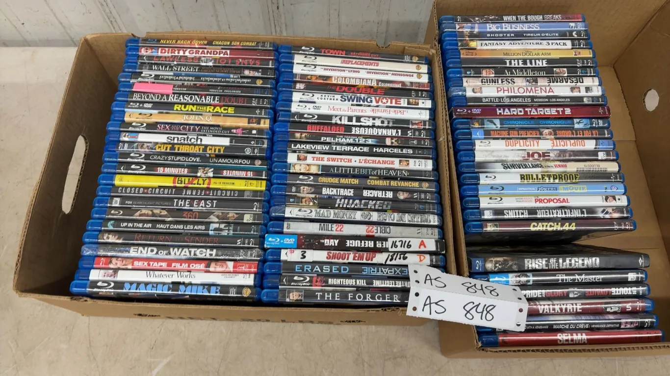 Large Collection Of Blue Ray CD’s