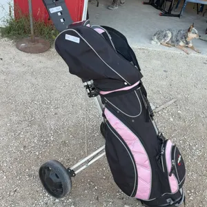 Alien Golf Women's Golf Club Set with Bag and Push Cart