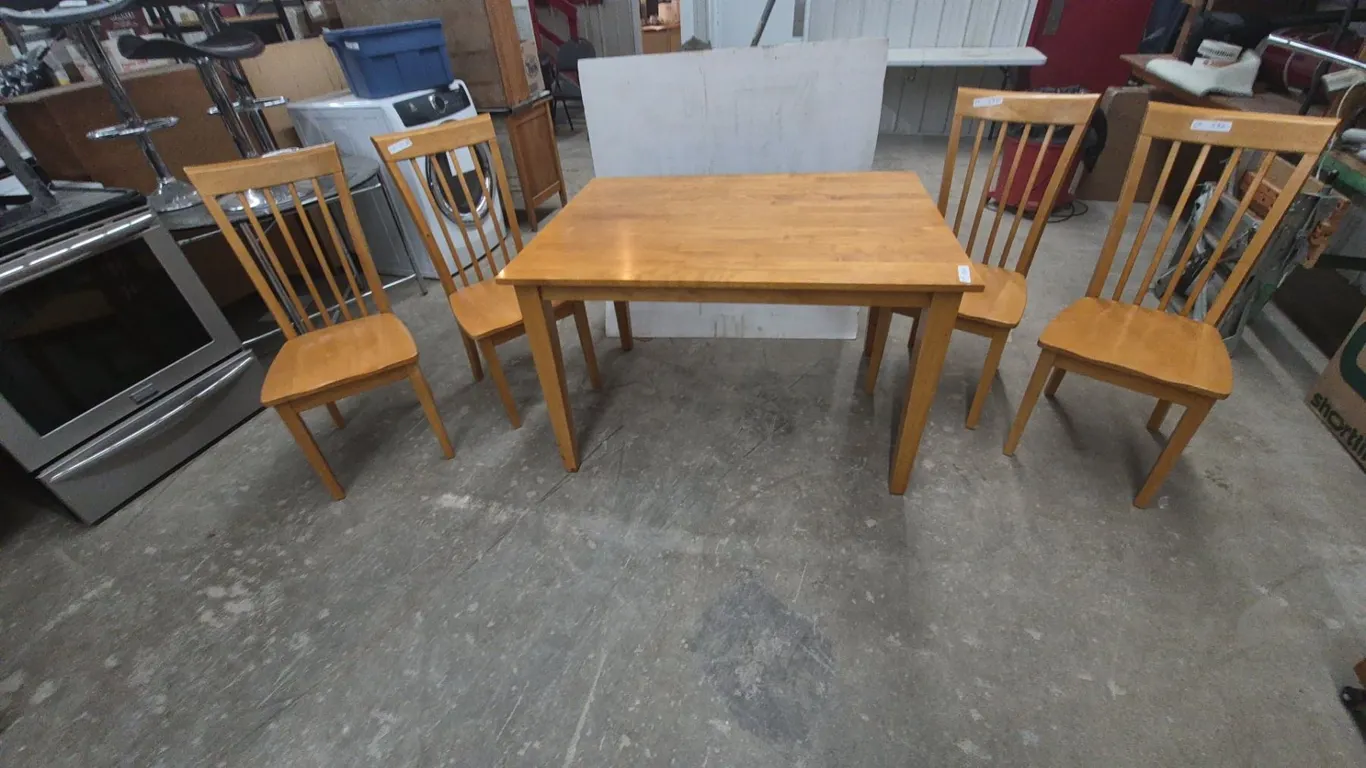 Dining Table and 4 Chairs