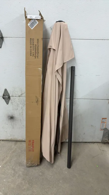 Beige Patio Umbrella