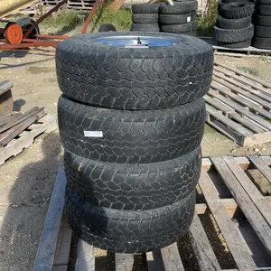 Motomaster Total Terrain LT235/75R15 Tires On 1989-96 F150 Chrome Wheels, 4-Piece Lot