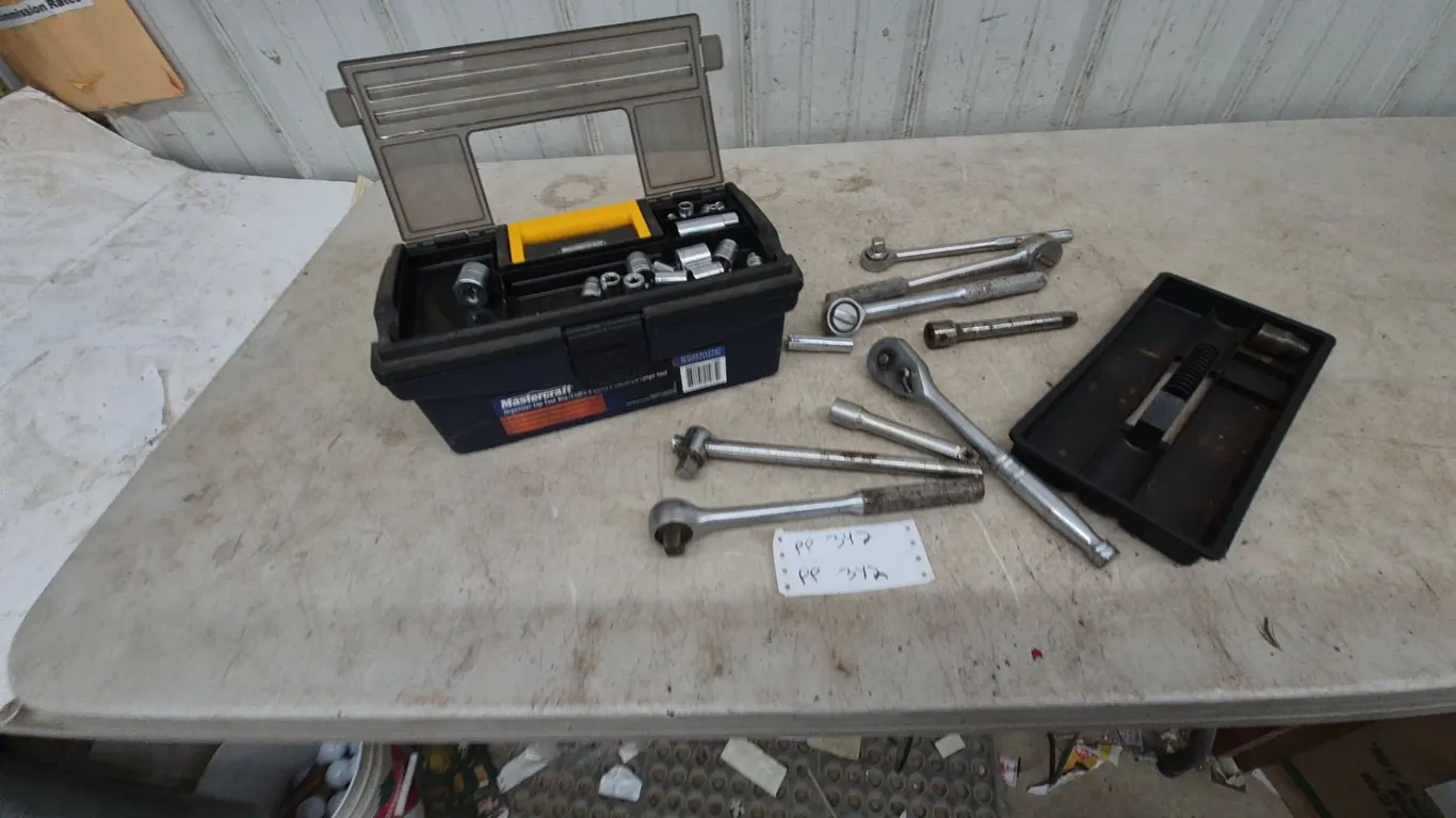 Sockets and Case, Ratchets, Extensions