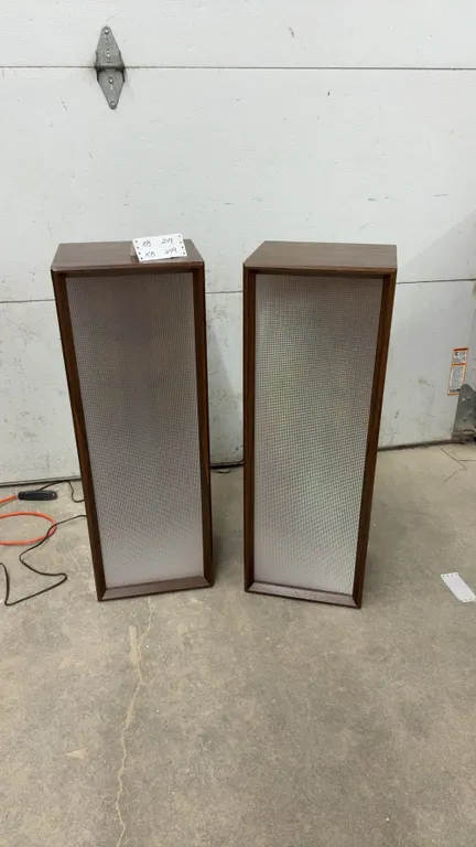 Pair of Webcor WL-30012 Color Light Organs, Sound-Activated with Sensitivity Control