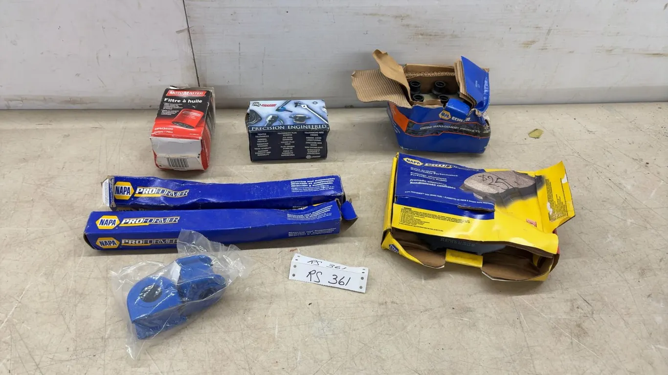 1997-99 Ford Ranger Parts, Oil Filter, Bushings, Sway Bar Links, Brake Pads