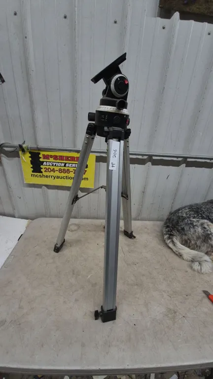Tripod with Pan and Tilt Head, FC RoHS CE, 360° Pan