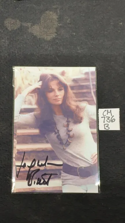 Signed Jaqueline Bisset 4 × 6 Photo