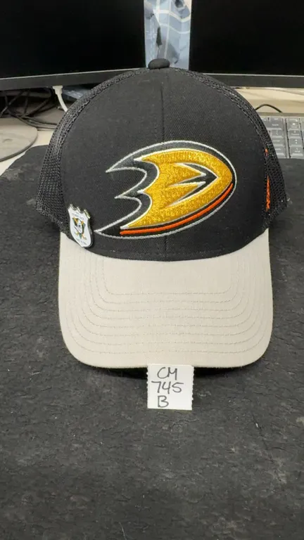 New Anaheim Ducks Hat With Pin