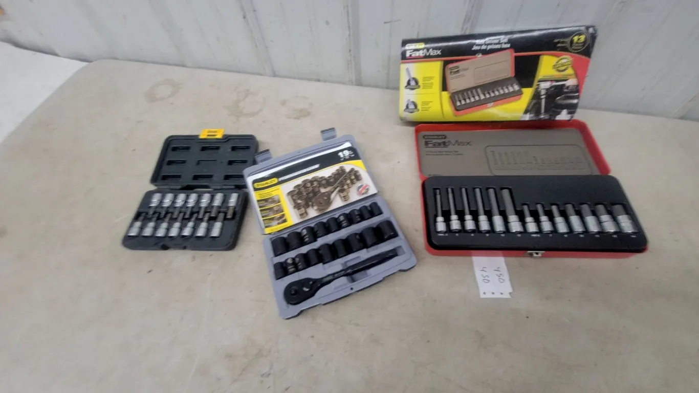 Stanley FatMax and Professional Grade Socket and Hex Driver Sets