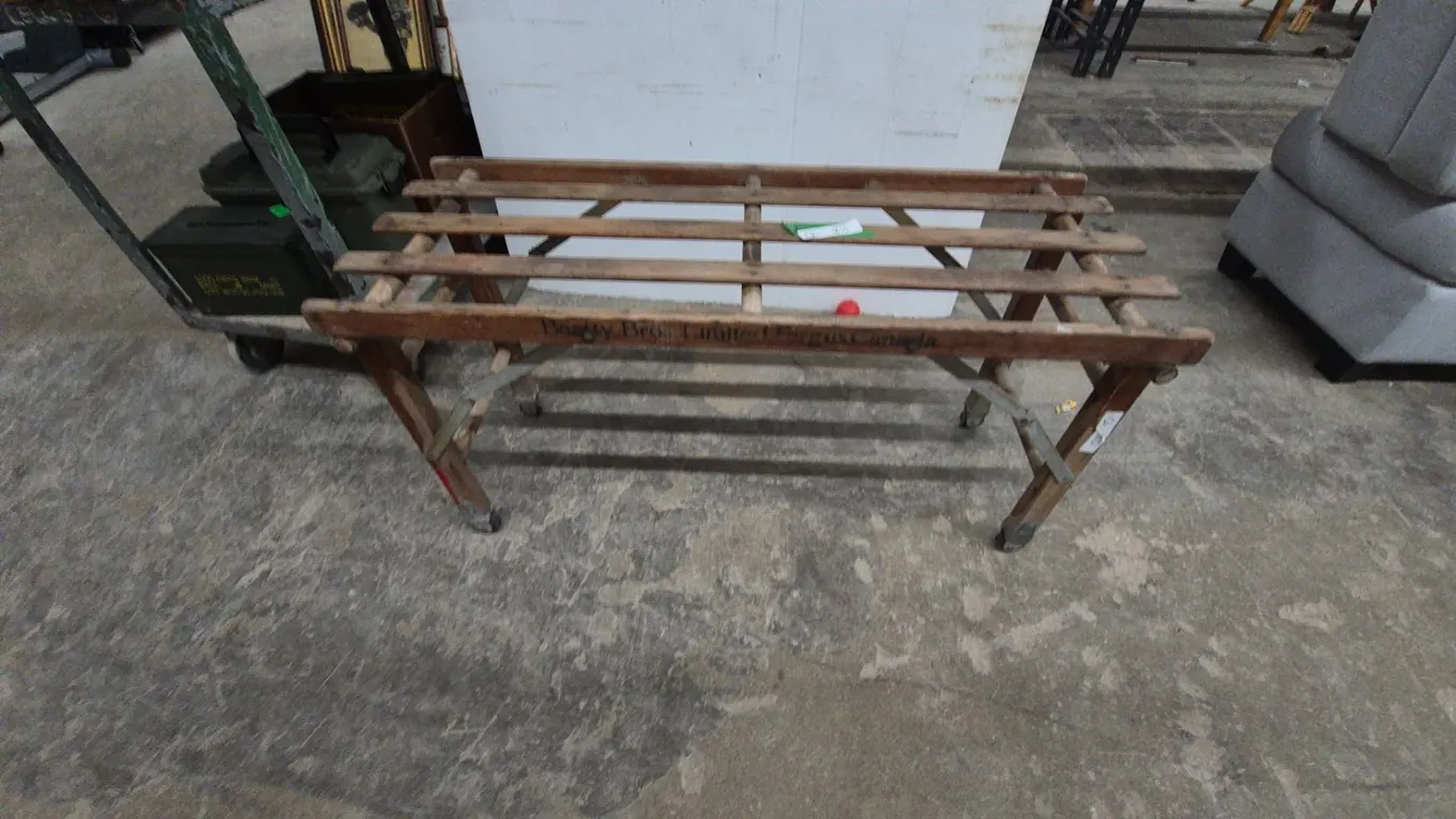 Wooden Folding tub stand