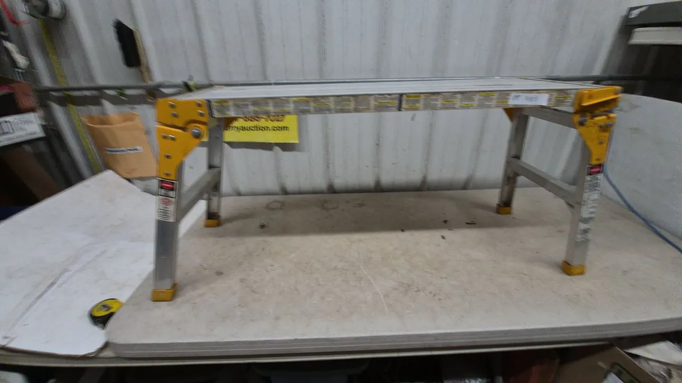 Aluminum Work Platform, 3.'9”