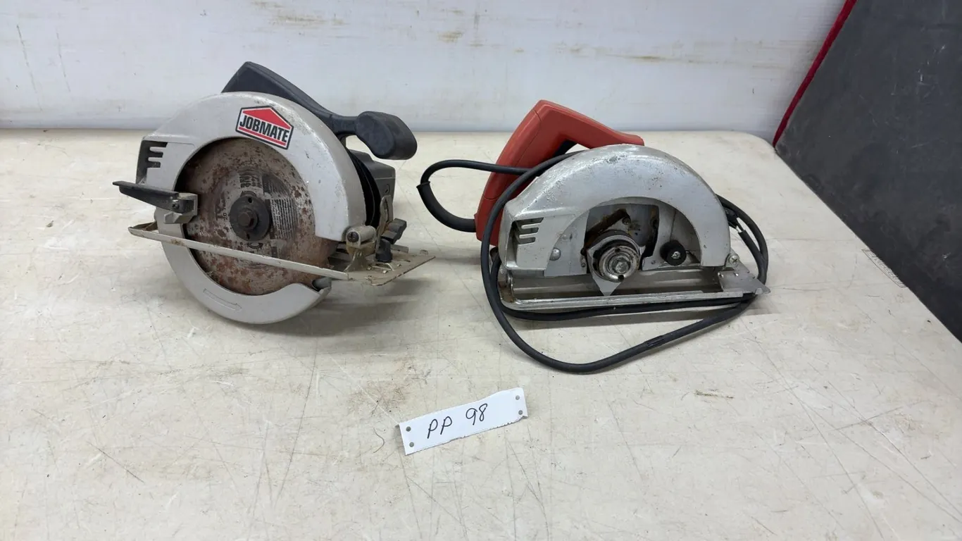 Jobmate 7 1/4” Circular Saw Model W041301 and King Canada 7 1/4” Circular Saw Model - No Blade