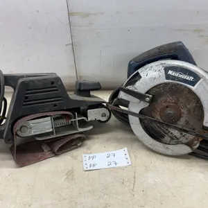 Mastercraft Circular Saw and Black and Decker Belt Sander, 120V, 3.4 Amps, 600 SFPM