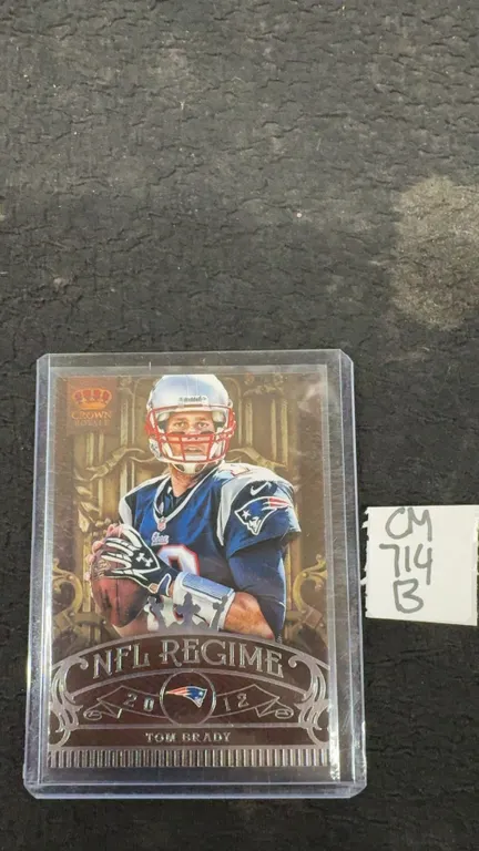 Tom Brady New England Patriots Football Card