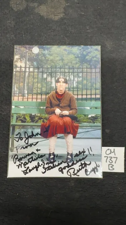 Signed Ruth Buzzi 4 × 6 Photo