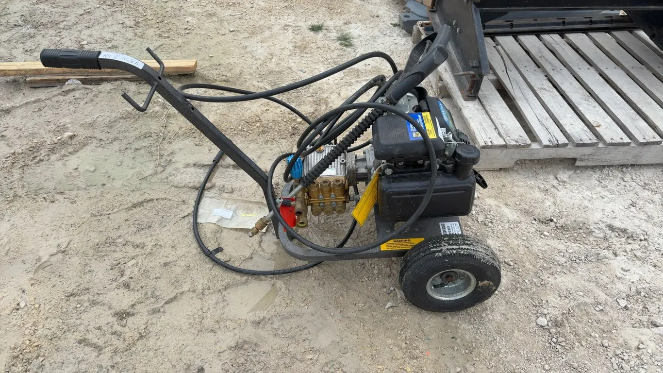 Power Fist Gas Pressure Washer with Honda 5 HP Engine and Pressure Pro Pump, 2.9 GPM at 2,200 PSI