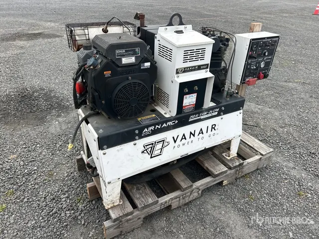 2018 Vanair 050817-001 250 A Multi-Process 3-in-1 Engine Driven Welder