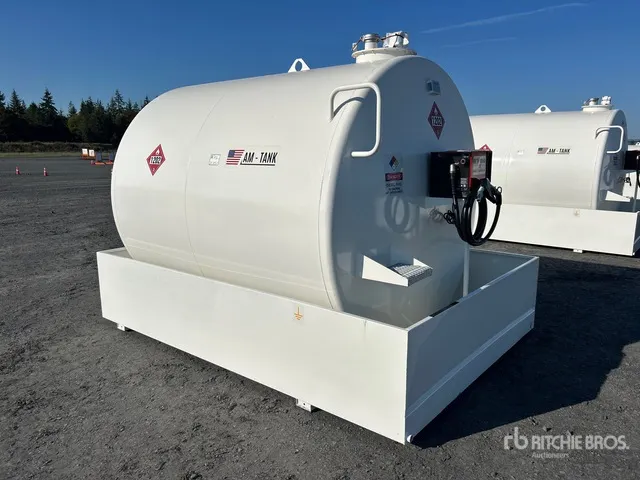 2026 AM Tank 2300 Diesel 2376 gal Skid Mounted Steel Diesel Fuel Tank (Unused)