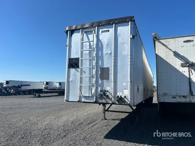 2008 Reliance ATALT 53-4 53 ft Quad/A Aluminum Open Top Moving Floor Refuse Trailer